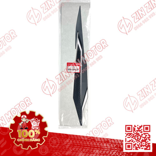 Alternative view of Tem Bụng Sau Trái, Tem Ốp Sườn AB 2019, Air Blade 125 2019 Bạc Đen Trắng Phiên Bản Tiêu Chuẩn 86832K66VN0ZC Chính Hãng Honda
