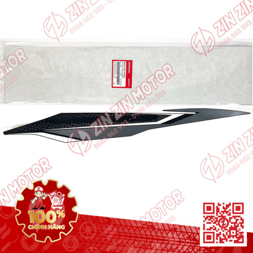Tem Bụng Sau Trái, Tem Ốp Sườn AB 2019, Air Blade 125 2019 Bạc Đen Trắng Phiên Bản Tiêu Chuẩn 86832K66VN0ZC Chính Hãng Honda