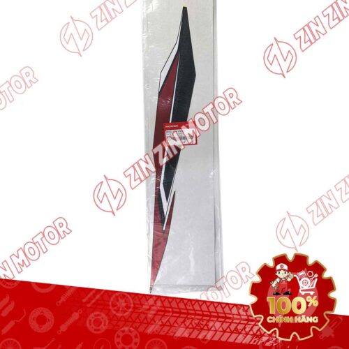 Alternative view of Tem Bụng Sau Trái, Tem Ốp Sườn AB 2019, Air Blade 125 2019 Đỏ Đen Phiên Bản Tiêu Chuẩn 86832K66VN0ZD Chính Hãng Honda