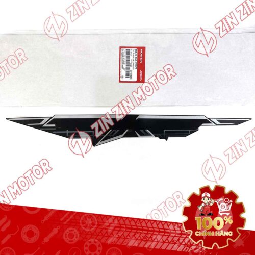 Tem Bụng Sau Trái, Tem Ốp Sườn AB 2019, Air Blade 125 2019 Đen Bạc 86832K66VP0ZB Phiên Bản Cao Cấp Chính Hãng Honda