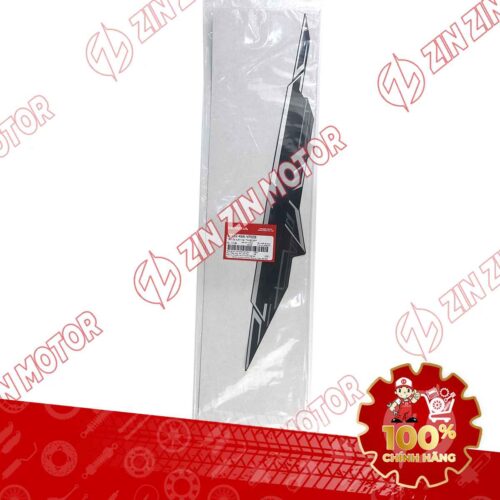 Alternative view of Tem Bụng Sau Trái, Tem Ốp Sườn AB 2019, Air Blade 125 2019 Đen Bạc 86832K66VP0ZB Phiên Bản Cao Cấp Chính Hãng Honda
