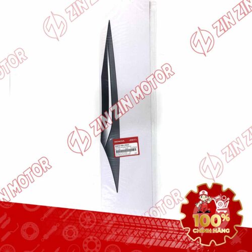 Alternative view of Tem Bụng Sau Phải Dưới, Tem Ốp Sườn AB 2016, Air Blade 125 2016 Xám Đen Phiên Bản Thể Thao 86833K66V00ZC Chính Hãng Honda
