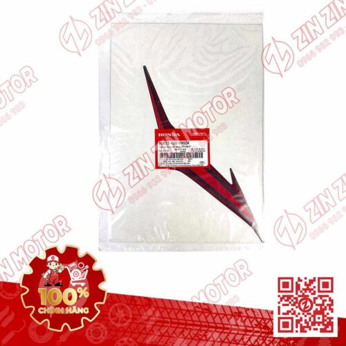 Alternative view of Tem Bụng Sau Phải Dưới, Tem Ốp Sườn AB 2017, Air Blade 125 Đen Nhám 2017 Phiên Bản Đen Mờ 86833K66V90ZA Chính Hãng Honda