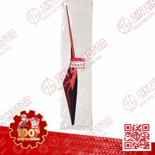 Alternative view of Tem Bụng Sau Phải Dưới AB 2018, Air Blade 125 2018 Đỏ Đen Phiên Bản Tiêu Chuẩn 86833K66VE0ZD Chính Hãng Honda
