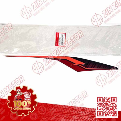 Tem Bụng Sau Phải Dưới AB 2018, Air Blade 125 2018 Đỏ Đen Phiên Bản Tiêu Chuẩn 86833K66VE0ZD Chính Hãng Honda
