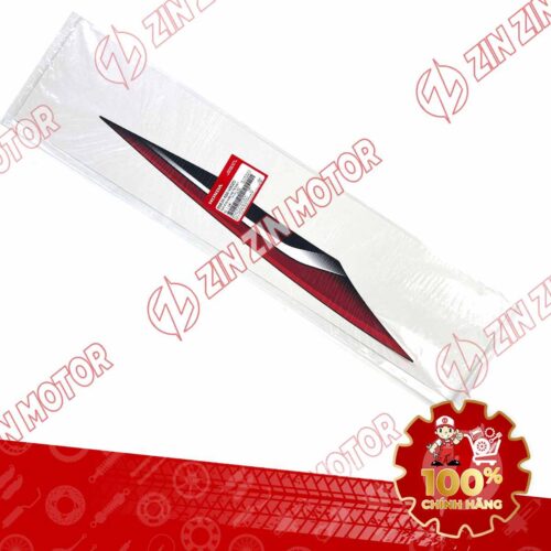 Alternative view of Tem Bụng Sau Trái Dưới, Tem Ốp Sườn AB 2016, Air Blade 125 2016 Đỏ Đen Phiên Bản Thể Thao 86834K66V00ZD Chính Hãng Honda