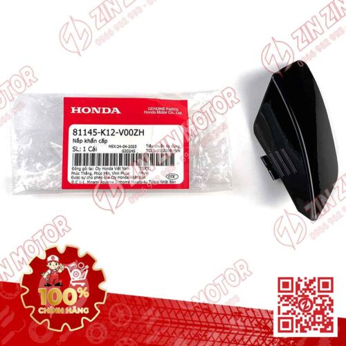 Nắp Khẩn Cấp Xe Lead 125 Đen Bóng 2018 2019 81145-K12-V00ZH Chính Hãng Honda