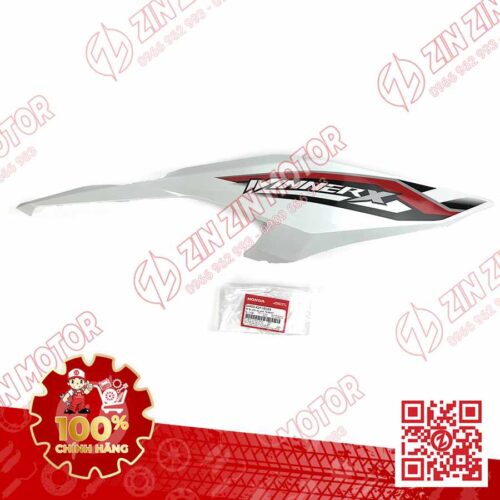 ỐP SƯỜN WINNER X V4 2024, BỤNG SAU WINNER X 2024 TRẮNG CÓ TEM PHẢI 64400K2PVE0ZA CHÍNH HÃNG