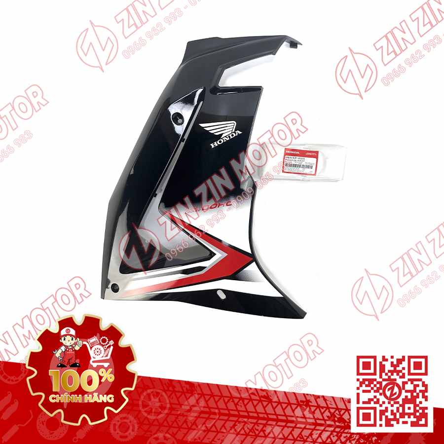 CÁNH YẾM WINNER X V4 2024, BỬNG XE WINNER X 2024 ĐEN CÓ TEM PHẢI 64600K2PVE0ZA GẮN CHO XE WINNER X 2024 TRẮNG ĐEN CHÍNH HÃNG