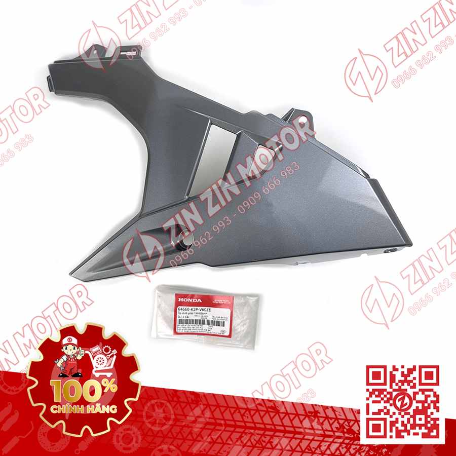 MỎ CÀY WINNER X V4 2024, ỐP BẢO VỆ CHÂN YẾM TRÁI WINNER X 2024 BẠC NHB56M PHẢI 64660K2PV60ZE CHÍNH HÃNG