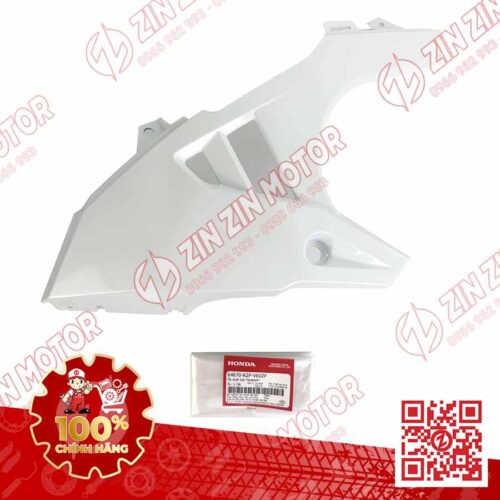 MỎ CÀY WINNER X V4 2024, ỐP BẢO VỆ CHÂN YẾM TRÁI WINNER X 2024 TRẮNG NHB55P TRÁI 64670K2PV60ZF CHÍNH HÃNG
