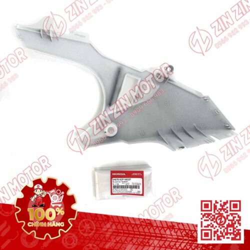 Alternative view of MỎ CÀY WINNER X V4 2024, ỐP BẢO VỆ CHÂN YẾM TRÁI WINNER X 2024 TRẮNG NHB55P TRÁI 64670K2PV60ZF CHÍNH HÃNG