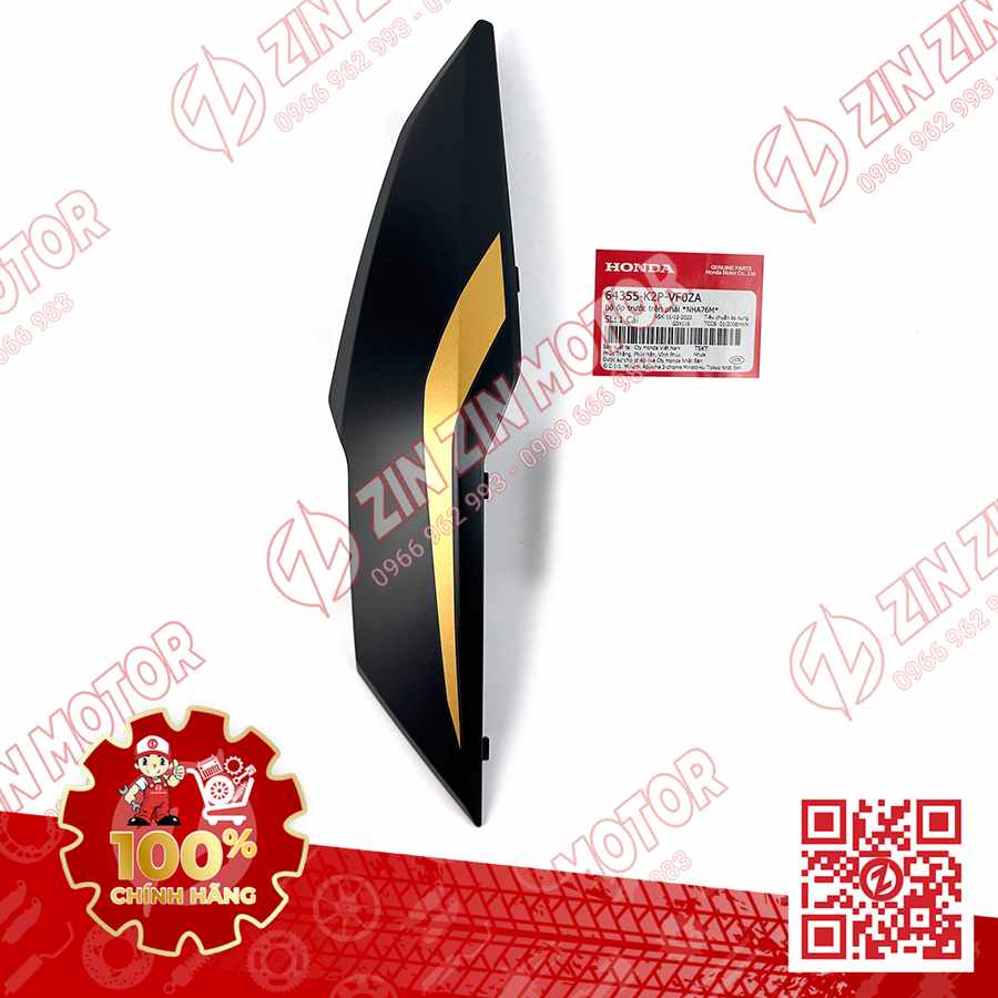 ỐP ĐÈN PHA WINNER X V4 2024, WINENR X 2024 ĐEN NHÁM CÓ TEM PHẢI 64310K2PVG0ZB GẮN CHO XE WINNER X 2024 ĐEN NHÁM CHÍNH HÃNG