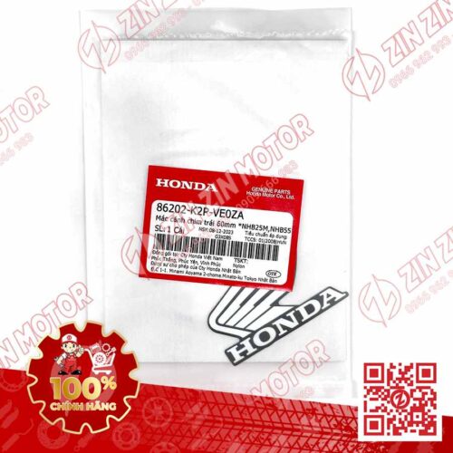 Alternative view of TEM HONDA CÁNH CHIM DÁN YẾM TRƯỚC WINNER X V4 2024 TYPE1 TRÁI 86202K2PVE0ZA