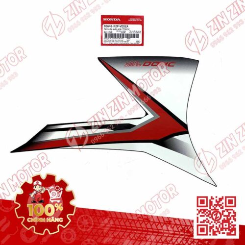 TEM CÁNH YẾM WINNER X V4 2024 PHẢI 86641K2PVE0ZA XE TRẮNG ĐEN PHIÊN BẢN TIÊU CHUẨN
