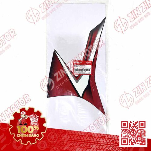 Alternative view of TEM CÁNH YẾM WINNER X V4 2024 TRÁI 86642K2PVE0ZC XE ĐỎ ĐEN PHIÊN BẢN TIÊU CHUẨN