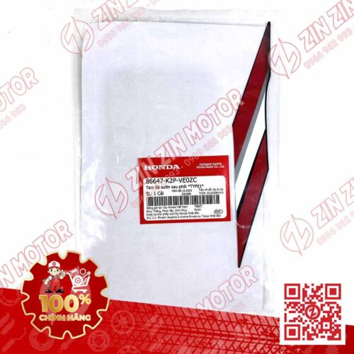 Alternative view of TEM LƯỜN GIỮA WINNER X V4 2024 PHẢI 86647K2PVE0ZC XE ĐỎ ĐEN PHIÊN BẢN TIÊU CHUẨN
