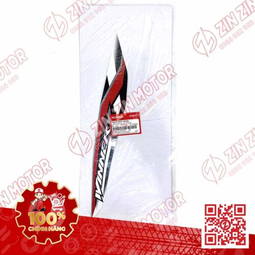 Alternative view of TEM ỐP SƯỜN, BỤNG SAU WINNER X V4 2024 PHẢI 86651K2PVE0ZA XE TRẮNG ĐEN PHIÊN BẢN TIÊU CHUẨN