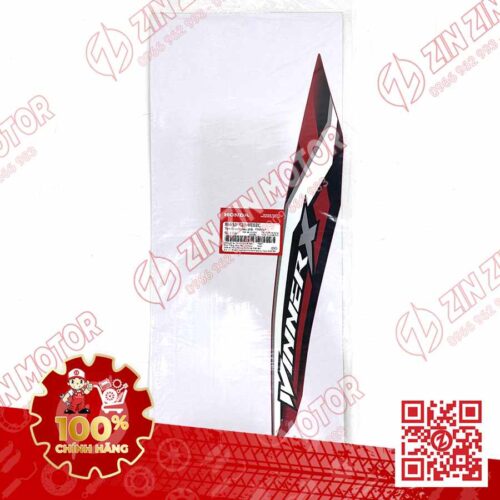 Alternative view of TEM ỐP SƯỜN, BỤNG SAU WINNER X V4 2024 PHẢI 86651K2PVE0ZC ĐỎ ĐEN PHIÊN BẢN TIÊU CHUẨN