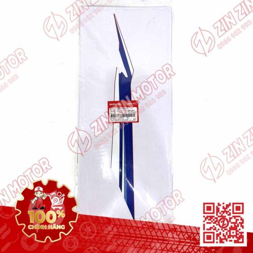 Alternative view of TEM ỐP SƯỜN, BỤNG SAU WINNER X V4 2024 PHẢI 86651K2PVG0ZA XE ĐỎ HRC PHIÊN BẢN THỂ THAO