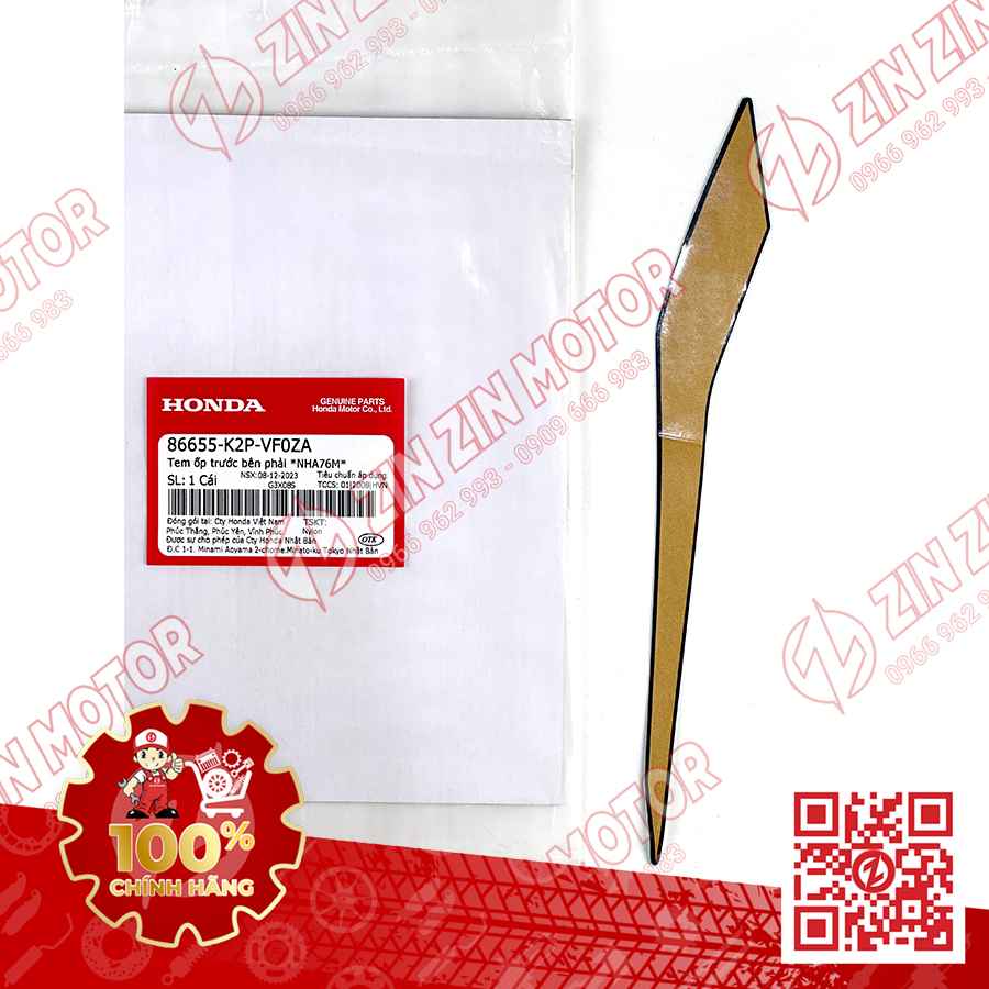 TEM ỐP ĐÈN PHA WINNER X V4 2024 PHẢI 86655K2PVF0ZA XE TRẮNG ĐEN, ĐỎ ĐEN, ĐEN BẠC PHIÊN BẢN TIÊU CHUẨN
