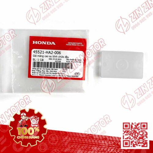 Đệm Cách Hộp Bình Dầu Phanh Thắng Trước SH 160i/150i/125i 2017 - 2026, SH Mode 2014+, Lead 110 45521HA2006 Chính Hãng Honda