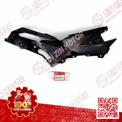 Alternative view of ỐP HÔNG WINNER X V4 2024, LƯỜN GIỮA WINNER X 2024, ỐP ỐNG YẾM WINNER V4 ĐEN TEM BẠC PHẢI 64325K2PVE0ZB CHÍNH HÃNG