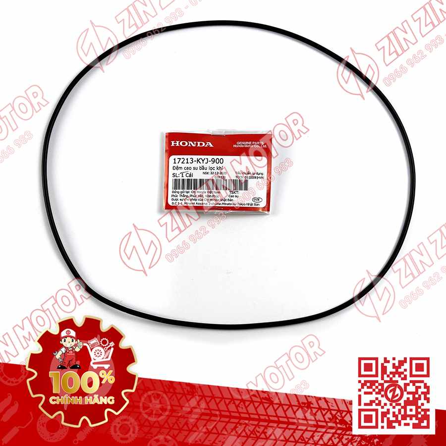 RON, ĐỆM CAO SU HỘP LỌC GIÓ FUTURE 125 FI LED 2018 - 2024+, WAVE 125I LED 2018 - 2022 17213KYJ900