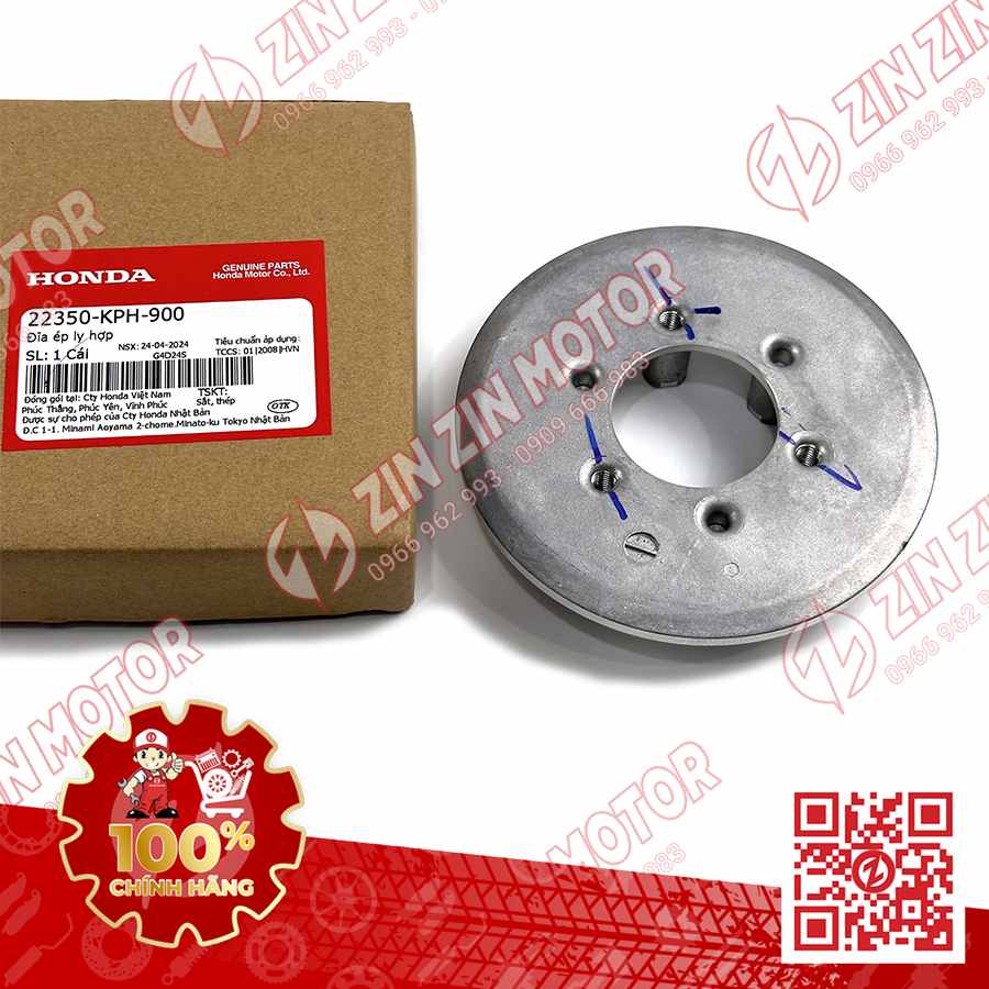 MÁ NHÔM NỒI, ĐĨA ÉP LY HỢP CÔN, FUTURE 125 MẬP, FUTURE FI 125, FUTURE BXC 125 2014 2015 2016 2017 CHÍNH HÃNG