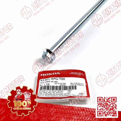 Alternative view of TRỤC BÁNH XE FUTURE 125 MẬP, FUTURE FI 125, FUTURE BXC 125 2014 2015 2016 2017 SAU CHÍNH HÃNG
