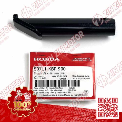 THANH ĐỂ CHÂN SAU FUTURE 125 MẬP, FUTURE FI 125, FUTURE BXC 125 2014 2015 2016 2017 , WAVE RSX 2019 2020 2021 2022 2023 , WAVE ALPHA 2017 - 2023 2024 - 2025  BÊN PHẢI, WAVE BLADE 110 50711KBP900 CHÍNH HÃNG