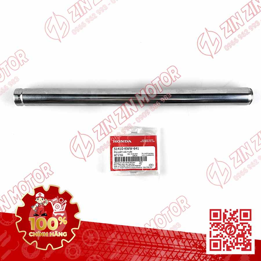 ỐNG GIẢM XÓC, TY PHUỘC TRƯỚC FUTURE 125 MẬP, FUTURE FI 125, FUTURE BXC 125 2014 2015 2016 2017 , WAVE RSX 2019 2020 2021 2022 2023 51410KWW641 CHÍNH HÃNG