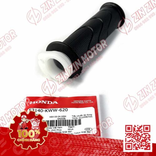 Alternative view of TAY NẮM ỐNG GA, BAO TAY FUTURE 125 MẬP, FUTURE FI 125 2014 2015 2016 2017 , WAVE ALPHA 2017 - 2023 2024 - 2025 BÊN PHẢI, WAVE BLADE 110 53140KWW620 CHÍNH HÃNG