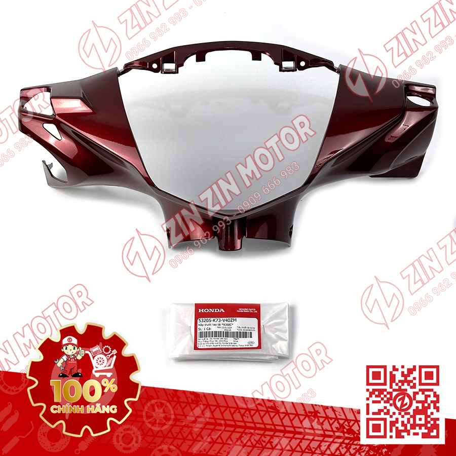 ỐP ĐẦU XE FUTURE FI, FUTURE LED ĐỎ MẬN R368C 2024 53205K73V40ZM