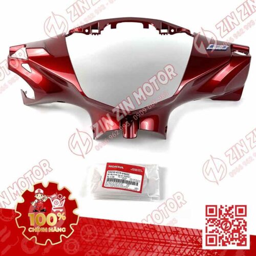 ỐP ĐẦU XE FUTURE FI, FUTURE LED ĐỎ TƯƠI R340C 2018 2019 (CÓ TEM FI) 53210K73V40ZC