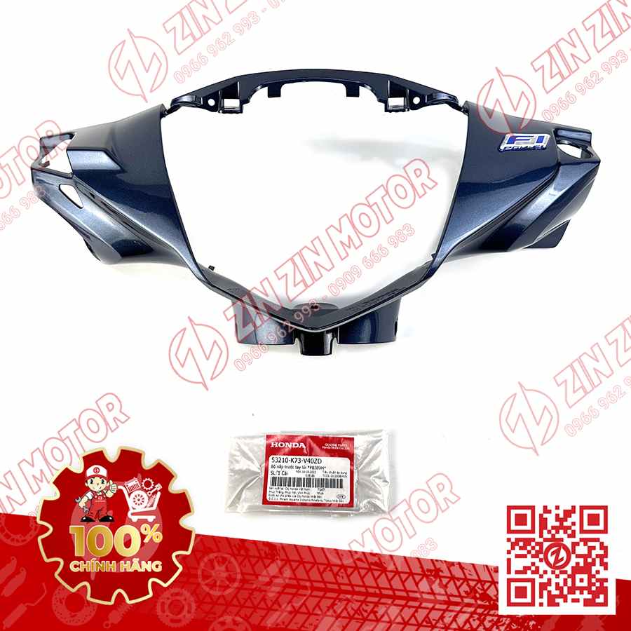 ỐP ĐẦU XE FUTURE FI, FUTURE LED XANH PB389M 2018 2019 2020 2021 2022 2023 (CÓ TEM FI) 53210K73V40ZD