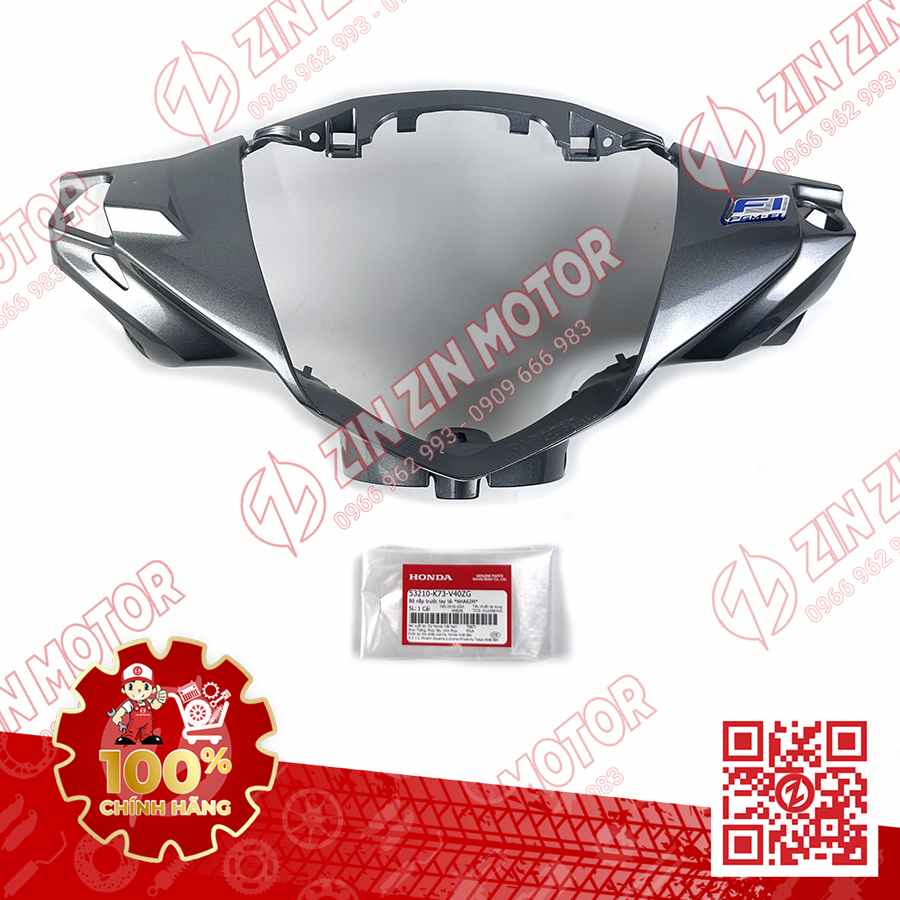 ỐP ĐẦU XE FUTURE FI, FUTURE LED GHI BẠC NHA62M 2018 (CÓ TEM FI) 53210K73V40ZG