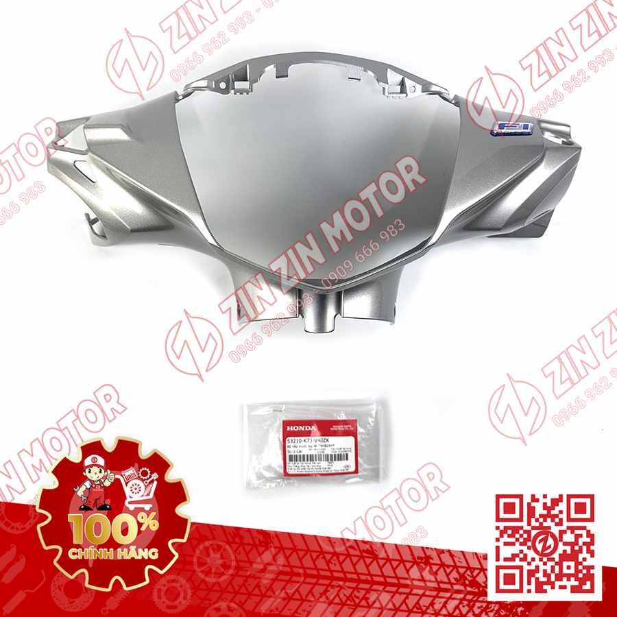 ỐP ĐẦU XE FUTURE FI, FUTURE LED BẠC NHB24M 2020 2021 (CÓ TEM FI) 53210K73V40ZK