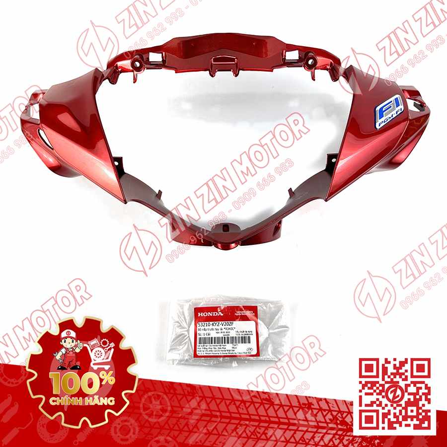 ỐP ĐẦU FUTURE 125 MẬP, FUTURE 125 FI 2014 2015 2016 2017 ĐỎ TEM FI 53210-KYZ-V20ZF