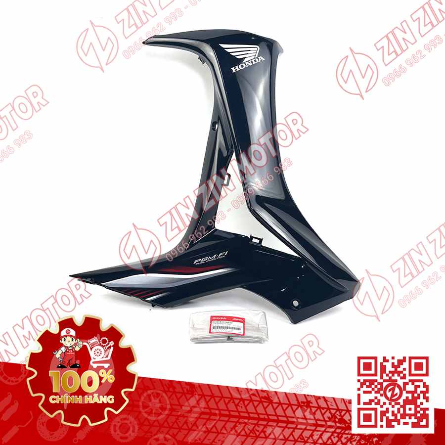 BỬNG TRƯỚC PHẢI, CÁNH YẾM FUTURE 125 MẬP, FUTURE 125 FI 2016 2017 ĐEN ĐỎ XÁM 64200-K73-V00ZD
