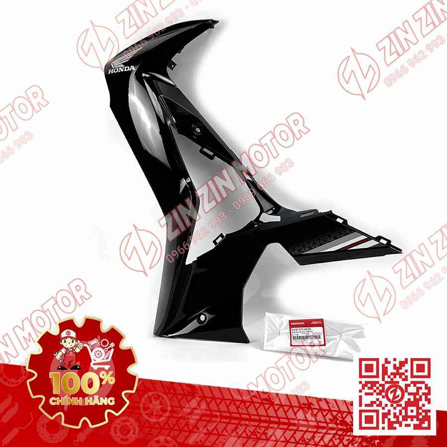 CÁNH YẾM XE FUTURE 125 FI, BỬNG FUTURE LED TRÁI ĐEN 2019 64250K73V60ZB