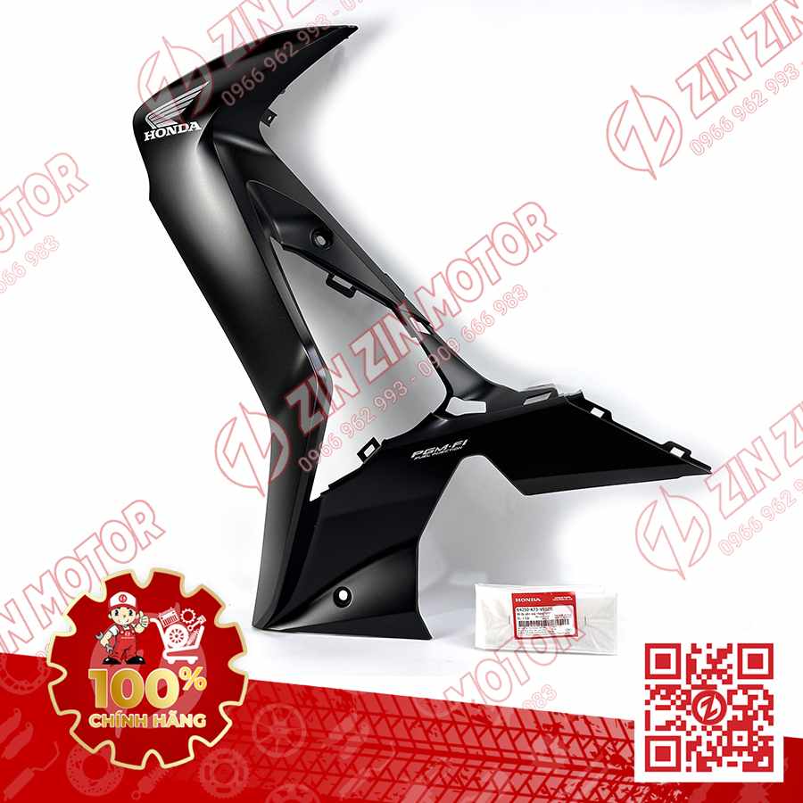 CÁNH YẾM XE FUTURE 125 FI, BỬNG FUTURE LED TRÁI ĐEN NHÁM 2024 64250K73VE0ZB