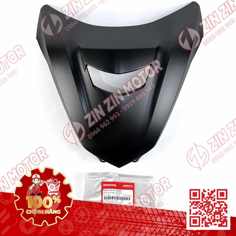 MẶT NẠ FUTURE 125 FI, XE FUTURE LED ĐEN NHÁM NHA76M 2018 2019 2020 2021 2022 2023 2024 64313K73V40ZF