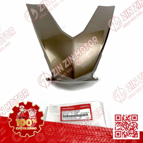 BỘ ỐP TRƯỚC TRÊN, MẶT NẠ NHỎ FUTURE 125 MẬP, FUTURE 125 FI, FUTURE BXC 2014 2015 2016 2017 NÂU VÀNG 64313-KYZ-G01ZA