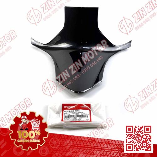 ỐP TRÊN YẾM Ổ KHÓA FUTURE 125 MẬP, FUTURE 125 FI, FUTURE BXC 2014 2015 XÁM CHUỘT ( XÁM ĐẬM ) 64325-KYZ-900ZJ