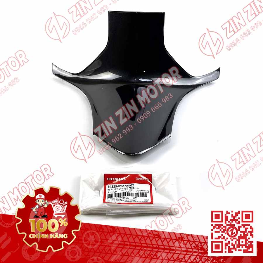 ỐP TRÊN YẾM Ổ KHÓA FUTURE 125 MẬP, FUTURE 125 FI, FUTURE BXC 2014 2015 XÁM CHUỘT ( XÁM ĐẬM ) 64325-KYZ-900ZJ