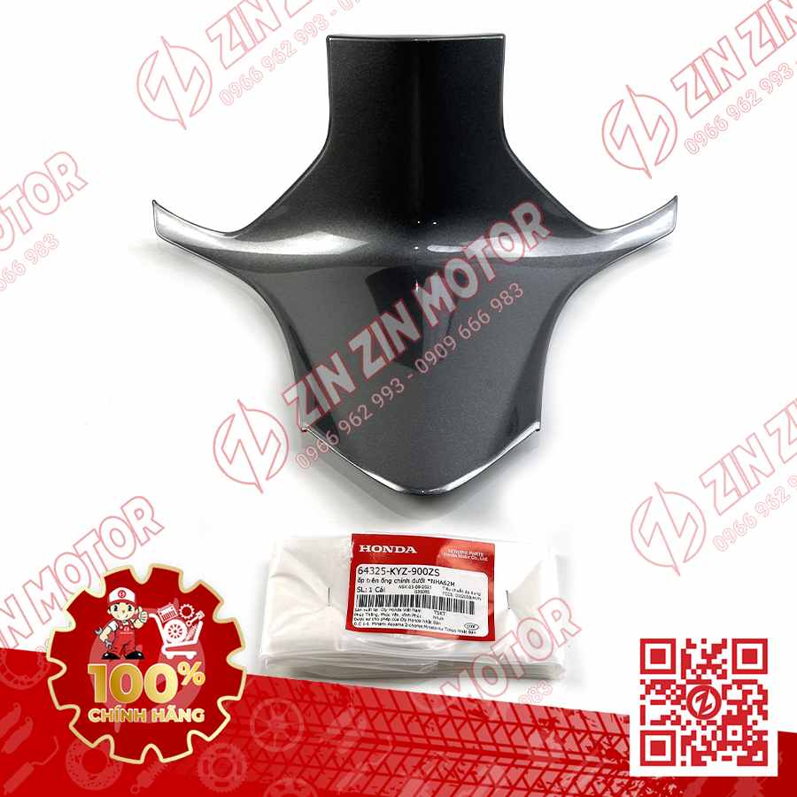 ỐP TRÊN YẾM Ổ KHÓA FUTURE 125 MẬP, FUTURE 125 FI 2016 2017 XÁM GHI 64325-KYZ-900ZS