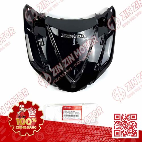 ỐP MẶT NẠ TRƯỚC, MẶT NẠ LỚN FUTURE 125 MẬP, FUTURE 125 FI, FUTURE BXC 2014 2015 2016 2017 ĐEN XÁM 64330-KYZ-G00ZB