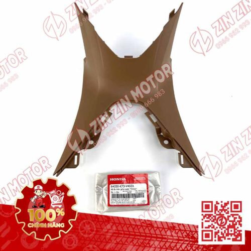 NHỰA NHÁM ỐP THÂN GIỮA PHÍA TRƯỚC FUTURE 125 FI,  XE FUTURE LED VÀNG NÂU 64350K73V40ZA