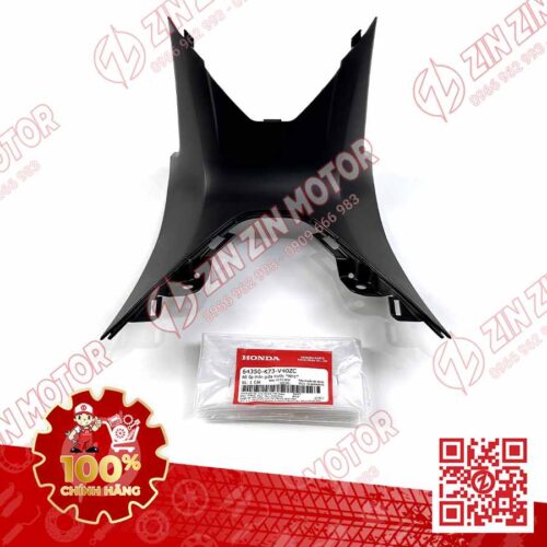 NHỰA NHÁM ỐP THÂN GIỮA PHÍA TRƯỚC FUTURE 125 FI,  XE FUTURE LED ĐEN 64350K73V40ZC
